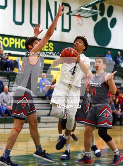 Thumbnail 3 in Tempe vs. Scottsdale Christian Academy (Holiday Invitational Tournament) photogallery.