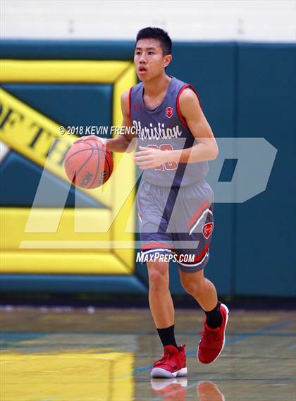 Thumbnail 2 in Tempe vs. Scottsdale Christian Academy (Holiday Invitational Tournament) photogallery.