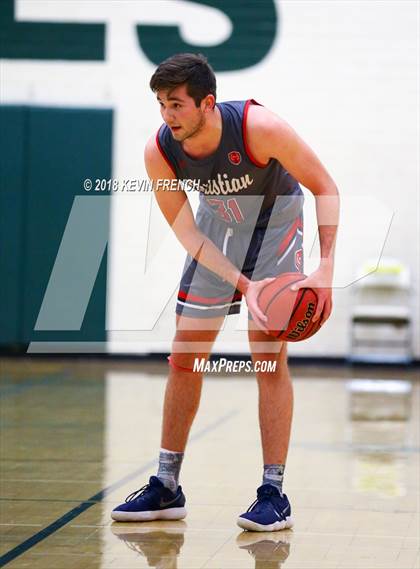 Thumbnail 2 in Tempe vs. Scottsdale Christian Academy (Holiday Invitational Tournament) photogallery.