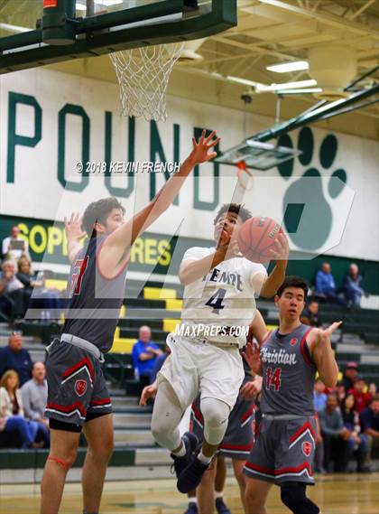 Thumbnail 1 in Tempe vs. Scottsdale Christian Academy (Holiday Invitational Tournament) photogallery.