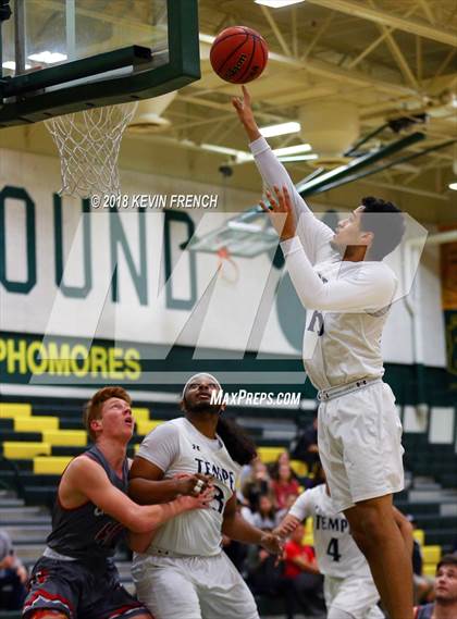 Thumbnail 1 in Tempe vs. Scottsdale Christian Academy (Holiday Invitational Tournament) photogallery.