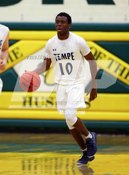 Thumbnail 3 in Tempe vs. Scottsdale Christian Academy (Holiday Invitational Tournament) photogallery.