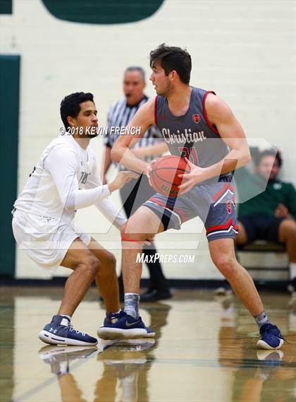 Thumbnail 3 in Tempe vs. Scottsdale Christian Academy (Holiday Invitational Tournament) photogallery.