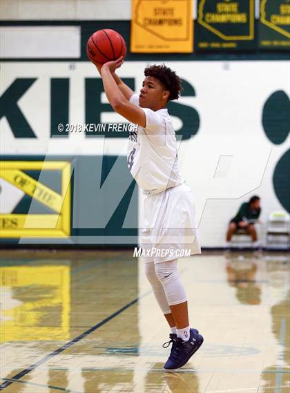 Thumbnail 1 in Tempe vs. Scottsdale Christian Academy (Holiday Invitational Tournament) photogallery.