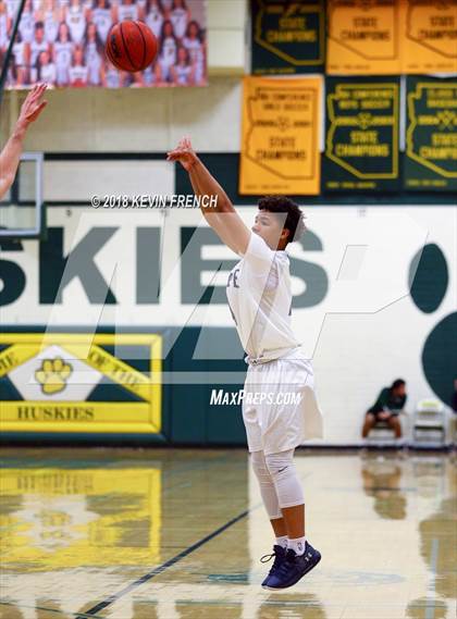 Thumbnail 2 in Tempe vs. Scottsdale Christian Academy (Holiday Invitational Tournament) photogallery.