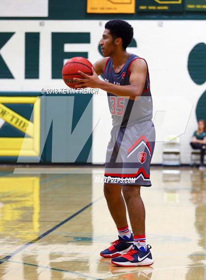 Thumbnail 1 in Tempe vs. Scottsdale Christian Academy (Holiday Invitational Tournament) photogallery.