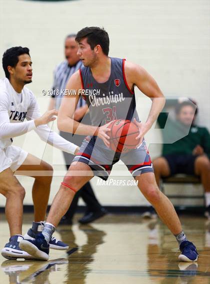 Thumbnail 2 in Tempe vs. Scottsdale Christian Academy (Holiday Invitational Tournament) photogallery.