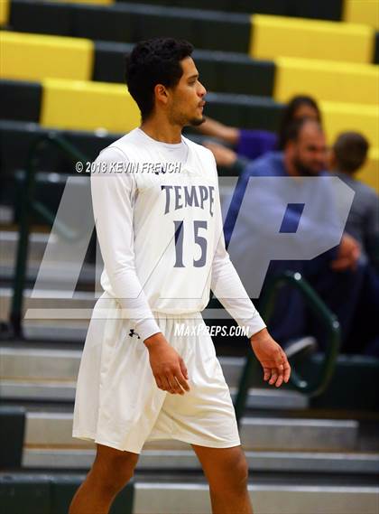 Thumbnail 1 in Tempe vs. Scottsdale Christian Academy (Holiday Invitational Tournament) photogallery.