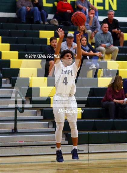 Thumbnail 3 in Tempe vs. Scottsdale Christian Academy (Holiday Invitational Tournament) photogallery.