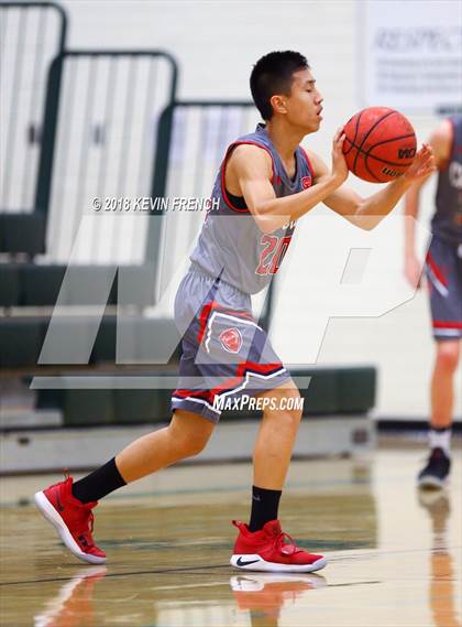 Thumbnail 2 in Tempe vs. Scottsdale Christian Academy (Holiday Invitational Tournament) photogallery.