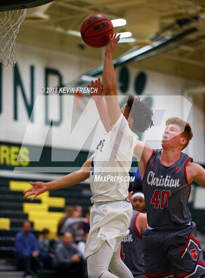 Thumbnail 2 in Tempe vs. Scottsdale Christian Academy (Holiday Invitational Tournament) photogallery.