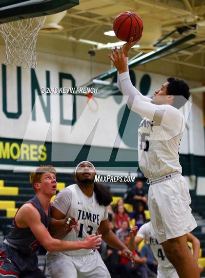 Thumbnail 3 in Tempe vs. Scottsdale Christian Academy (Holiday Invitational Tournament) photogallery.