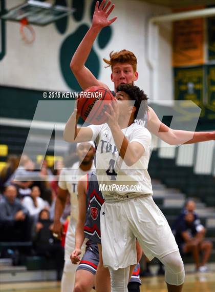 Thumbnail 1 in Tempe vs. Scottsdale Christian Academy (Holiday Invitational Tournament) photogallery.