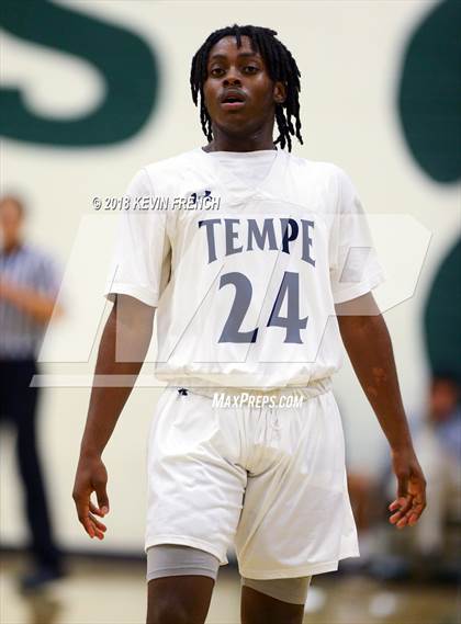 Thumbnail 2 in Tempe vs. Scottsdale Christian Academy (Holiday Invitational Tournament) photogallery.