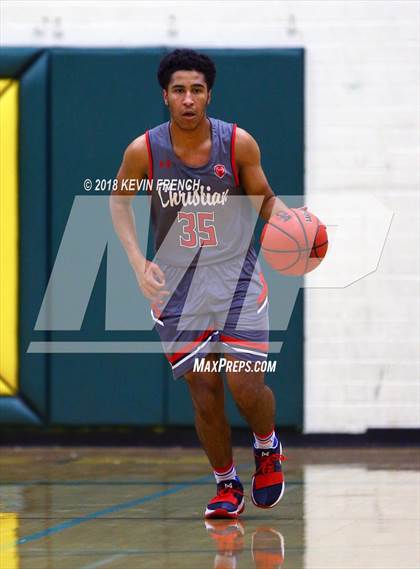 Thumbnail 1 in Tempe vs. Scottsdale Christian Academy (Holiday Invitational Tournament) photogallery.