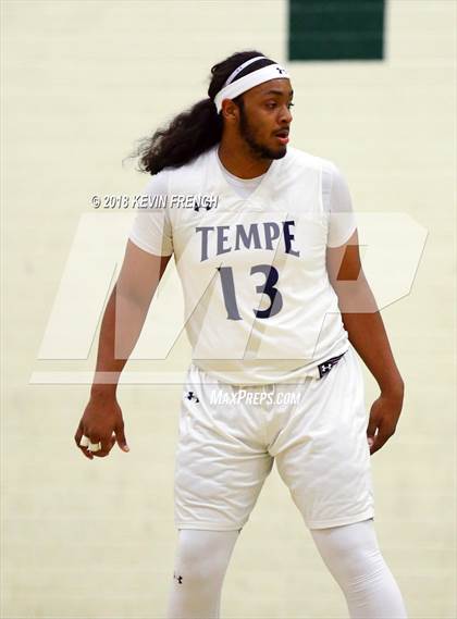 Thumbnail 3 in Tempe vs. Scottsdale Christian Academy (Holiday Invitational Tournament) photogallery.