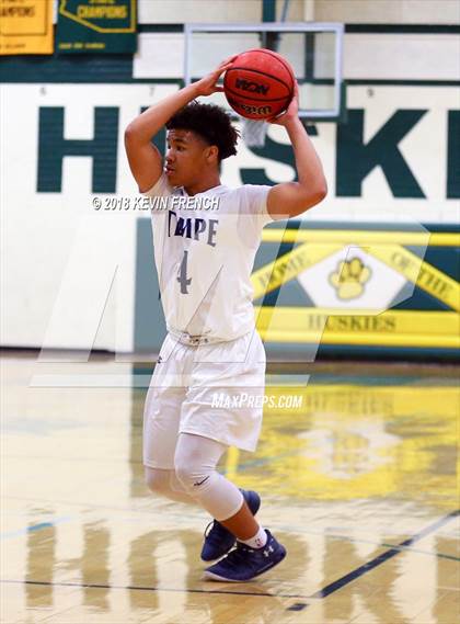 Thumbnail 1 in Tempe vs. Scottsdale Christian Academy (Holiday Invitational Tournament) photogallery.