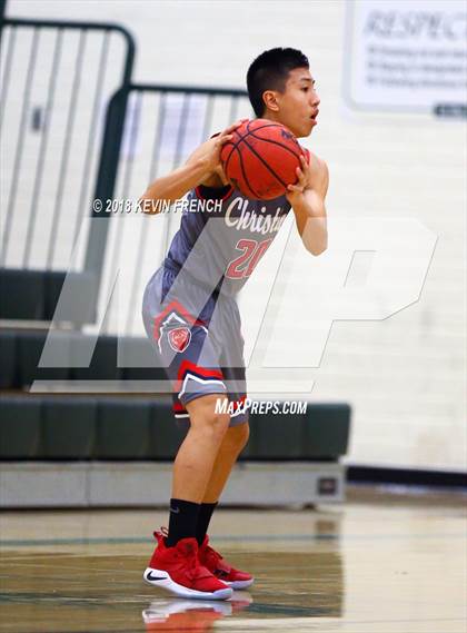 Thumbnail 2 in Tempe vs. Scottsdale Christian Academy (Holiday Invitational Tournament) photogallery.