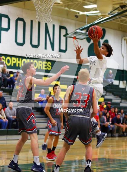 Thumbnail 3 in Tempe vs. Scottsdale Christian Academy (Holiday Invitational Tournament) photogallery.