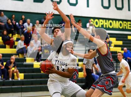 Thumbnail 3 in Tempe vs. Scottsdale Christian Academy (Holiday Invitational Tournament) photogallery.