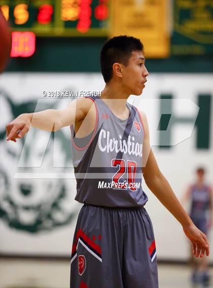 Thumbnail 1 in Tempe vs. Scottsdale Christian Academy (Holiday Invitational Tournament) photogallery.