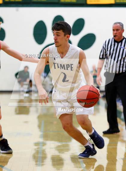 Thumbnail 3 in Tempe vs. Scottsdale Christian Academy (Holiday Invitational Tournament) photogallery.