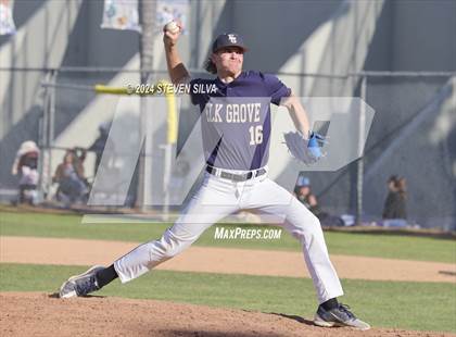 Thumbnail 3 in Elk Grove vs. Eastlake (74th Annual San Diego Lions Tournament) photogallery.