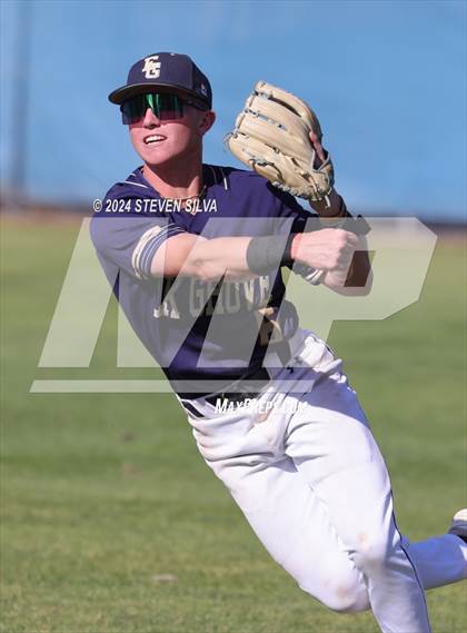 Thumbnail 2 in Elk Grove vs. Eastlake (74th Annual San Diego Lions Tournament) photogallery.