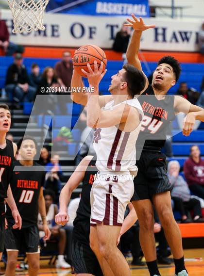 Thumbnail 2 in Kingston vs. Bethlehem Central (Officials vs Cancer Tournament) photogallery.