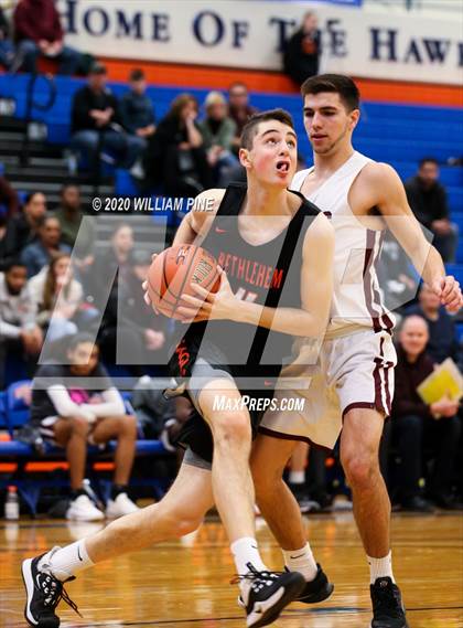 Thumbnail 1 in Kingston vs. Bethlehem Central (Officials vs Cancer Tournament) photogallery.