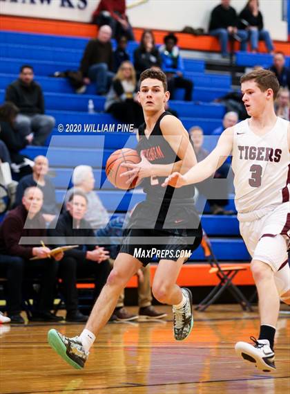 Thumbnail 1 in Kingston vs. Bethlehem Central (Officials vs Cancer Tournament) photogallery.