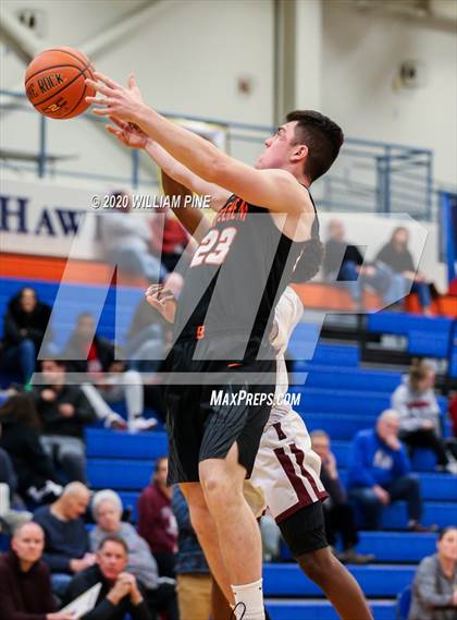 Thumbnail 1 in Kingston vs. Bethlehem Central (Officials vs Cancer Tournament) photogallery.