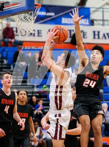 Thumbnail 3 in Kingston vs. Bethlehem Central (Officials vs Cancer Tournament) photogallery.