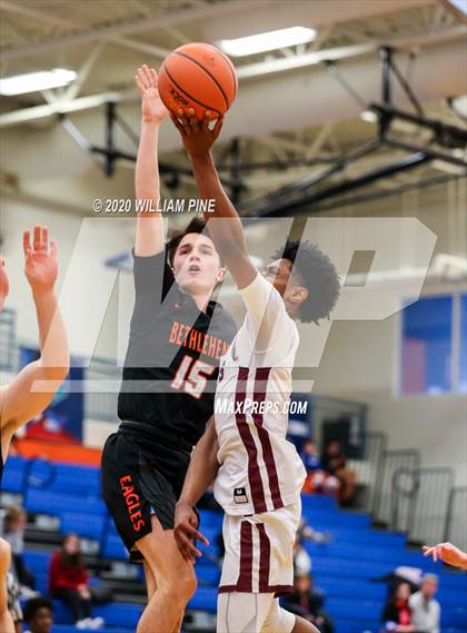 Thumbnail 3 in Kingston vs. Bethlehem Central (Officials vs Cancer Tournament) photogallery.