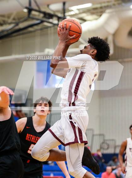 Thumbnail 1 in Kingston vs. Bethlehem Central (Officials vs Cancer Tournament) photogallery.