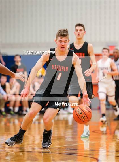 Thumbnail 3 in Kingston vs. Bethlehem Central (Officials vs Cancer Tournament) photogallery.