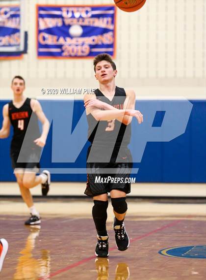 Thumbnail 1 in Kingston vs. Bethlehem Central (Officials vs Cancer Tournament) photogallery.