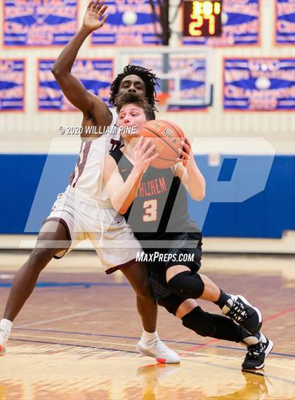 Thumbnail 2 in Kingston vs. Bethlehem Central (Officials vs Cancer Tournament) photogallery.