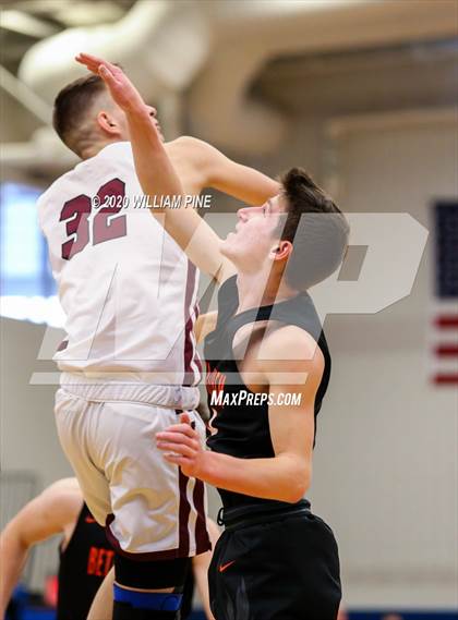 Thumbnail 1 in Kingston vs. Bethlehem Central (Officials vs Cancer Tournament) photogallery.