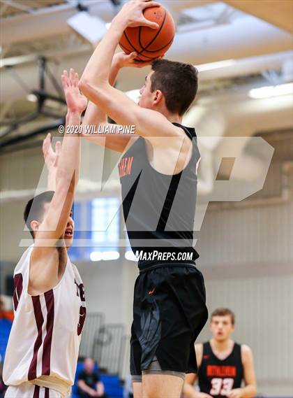 Thumbnail 2 in Kingston vs. Bethlehem Central (Officials vs Cancer Tournament) photogallery.