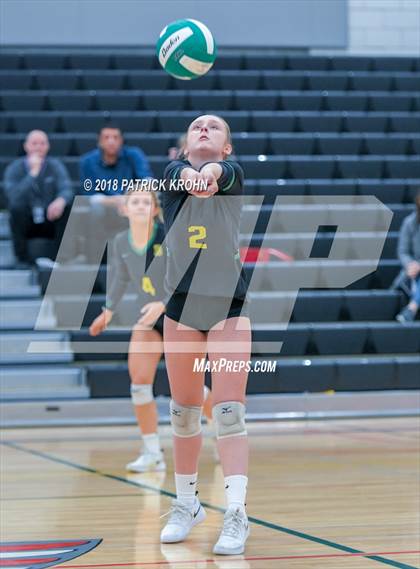 Thumbnail 2 in Bishop Blanchet vs. Holy Names Academy (WIAA 3A SeaKing District Tournament) photogallery.