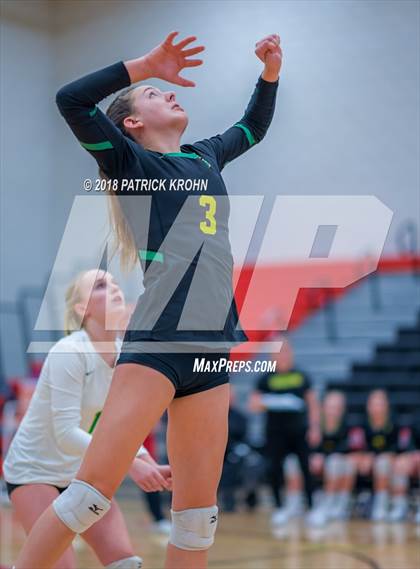 Thumbnail 2 in Bishop Blanchet vs. Holy Names Academy (WIAA 3A SeaKing District Tournament) photogallery.