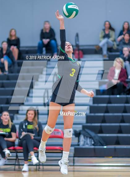 Thumbnail 2 in Bishop Blanchet vs. Holy Names Academy (WIAA 3A SeaKing District Tournament) photogallery.