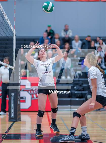 Thumbnail 1 in Bishop Blanchet vs. Holy Names Academy (WIAA 3A SeaKing District Tournament) photogallery.