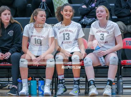 Thumbnail 3 in Bishop Blanchet vs. Holy Names Academy (WIAA 3A SeaKing District Tournament) photogallery.