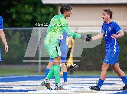 Thumbnail 2 in Paideia vs. Atlanta International (GHSA Class A Division I Championship) photogallery.