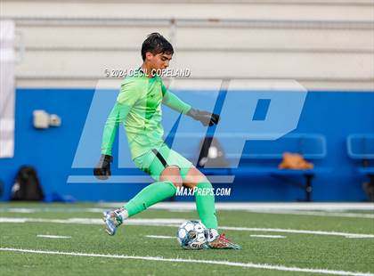 Thumbnail 2 in Paideia vs. Atlanta International (GHSA Class A Division I Championship) photogallery.