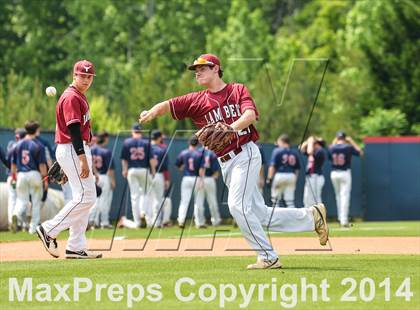 Thumbnail 2 in Milton vs. Lambert (GHSA 6A Final) photogallery.