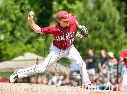 Thumbnail 3 in Milton vs. Lambert (GHSA 6A Final) photogallery.