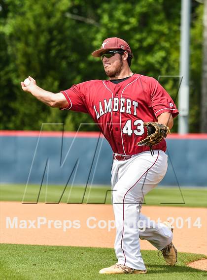 Thumbnail 3 in Milton vs. Lambert (GHSA 6A Final) photogallery.